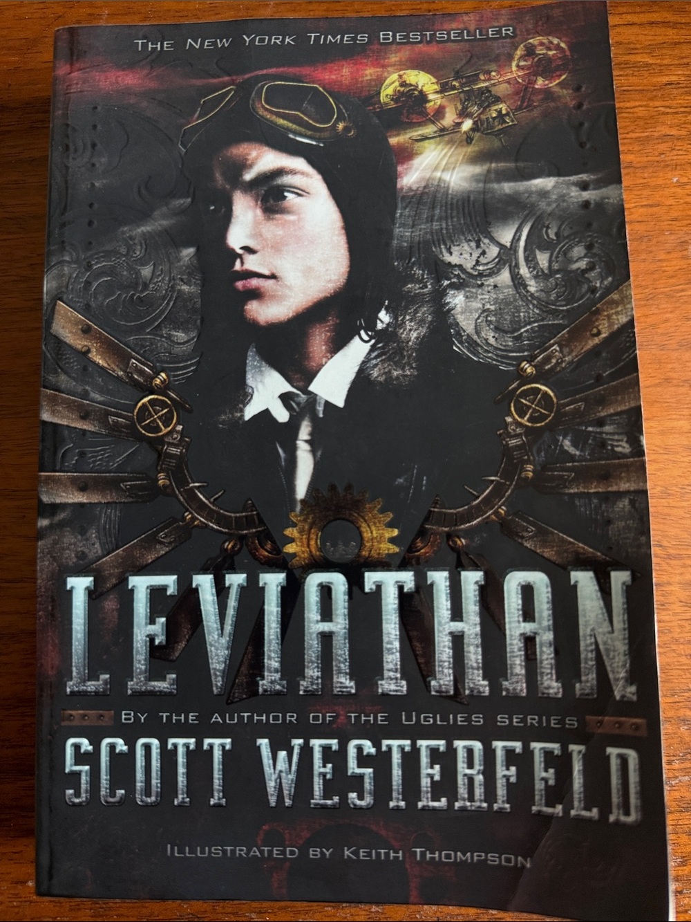 Leviathan by Scott Westerfeld - used paperback